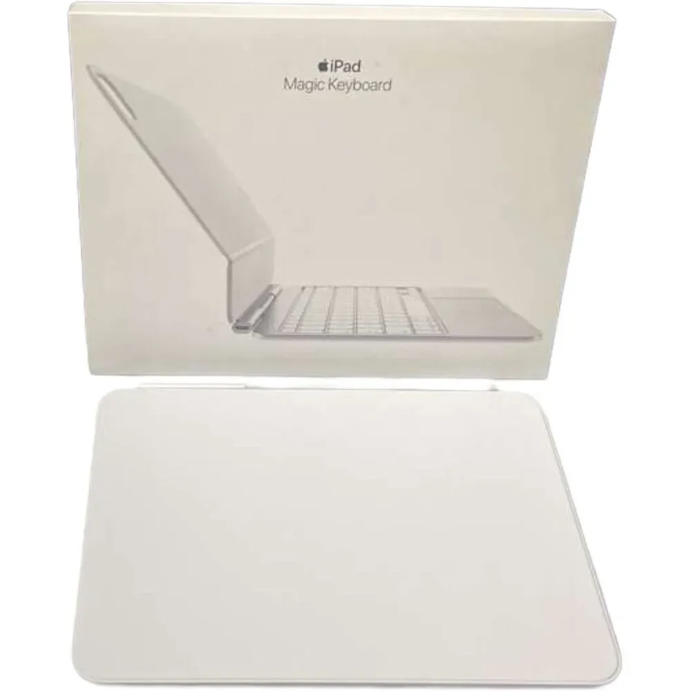 Apple Magic Keyboard iPad Pro 11-inch M4 M5 White/Silver A2975 MWR03LL/A Openbox